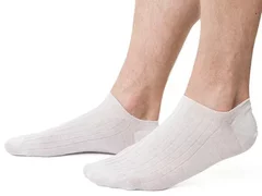 Sosete bumbac 100% scurte raiate Steven S042